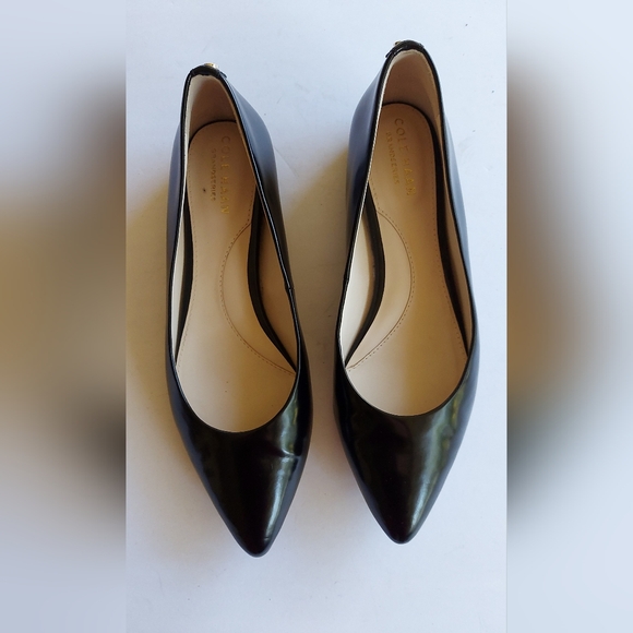 Cole Haan Shoes - Cole Haan women's leather pointed-toe ballet flats, Brenna Skimmer, size 6 B